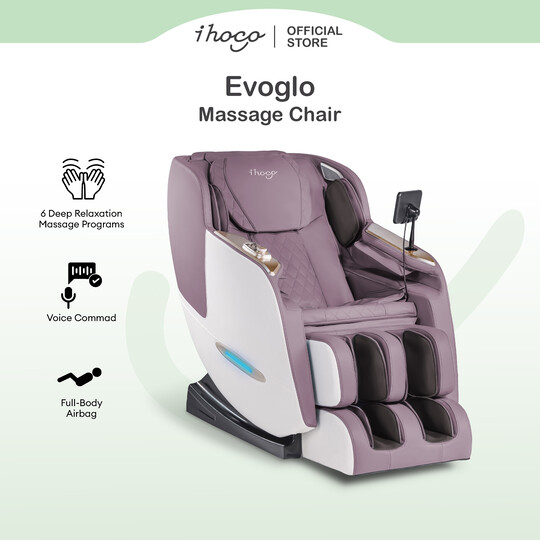 [Warehouse Sale 15th - 24th August 2025] Ihoco Evoglo Massage Chair [Serene Pink]